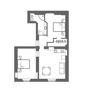 Appartement met Twee Slaapkamers